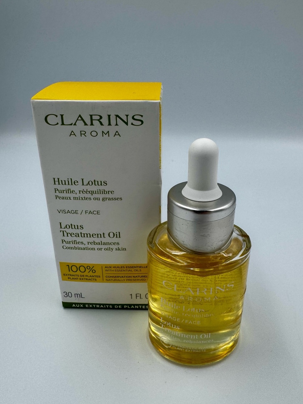 Clarins Aroma Lotus Treatment Oil Face